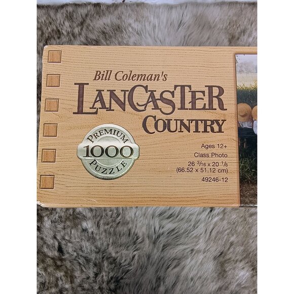 Bill Colemans Lancaster Country Class Photo 1000-Piece Puzzle Premium Amish Lif - Picture 4 of 5